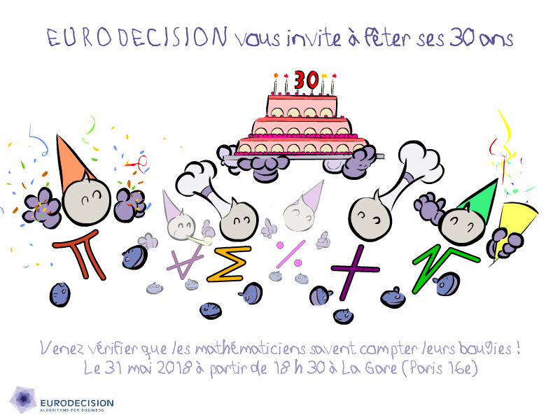 Visuel 30 ans Eurodecision